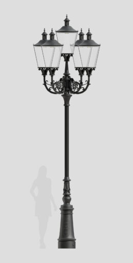 Farol alto de cuatro brazos B5A/03