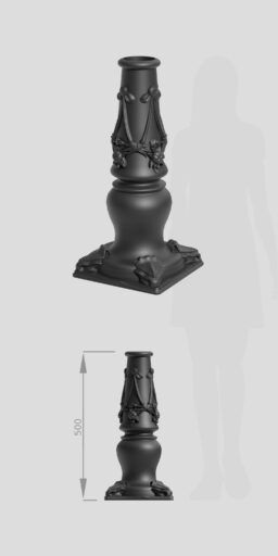 Detailed image of post D9