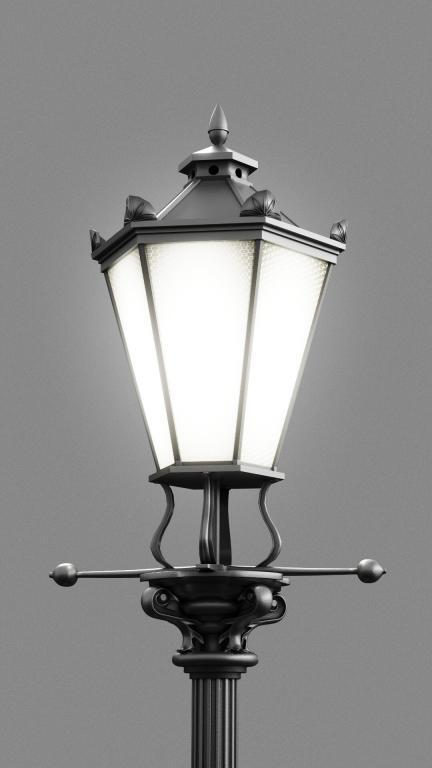 Catálogo de luminarias, cuyos elementos principales son los faroles, las lámparas de pie y las lámparas colgantes. Los diseños lisos mostrados permiten elegir entre acristalamiento transparente, esmerilado o blanco. Las luminarias mostradas pueden estar disponibles con una única fuente LED o con una matriz LED.